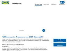 Tablet Screenshot of presse.professional.at