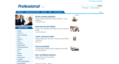 Desktop Screenshot of professional.cz